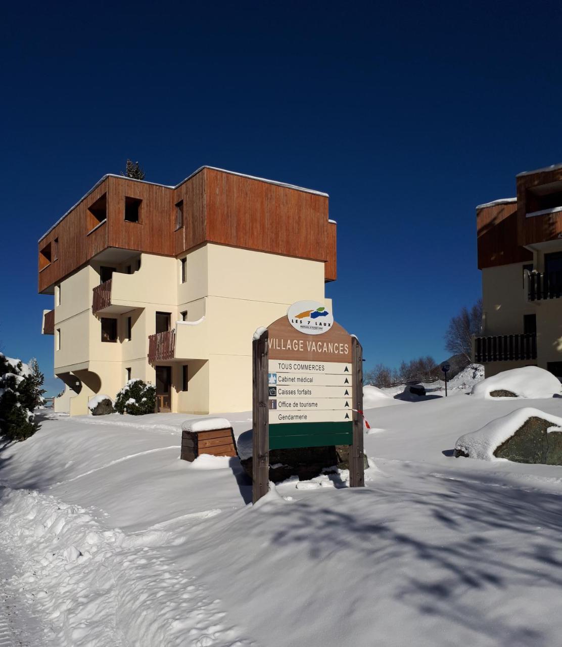 Hotel Vvf Les 7 Laux Massif De Belledonne Prapoutel Zewnętrze zdjęcie